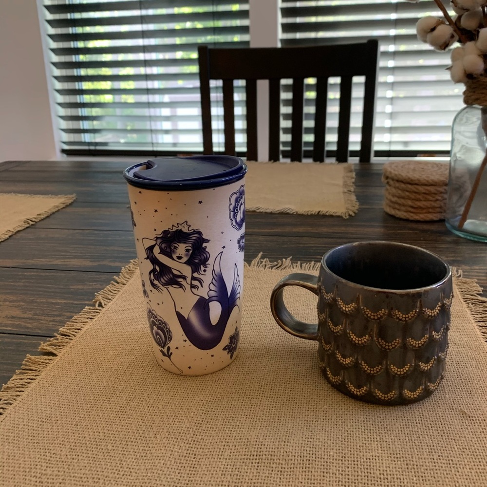 Starbucks Mermaid Mug and Tumbler Cup